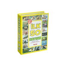 Diytoy DIY-50H1352 Yaşam Alanlarında İlk 50 Hayvan Bebek Eğitici Oyuncak Flash Cards Oyun Seti