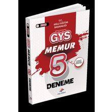 Dizgi Kitap Yayınları - 2023 Milli Eğitim Bakanlığı GYS Memur 5 Deneme