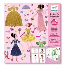 Djeco Dresses Through The Seasons Kağıt Giydirme Seti