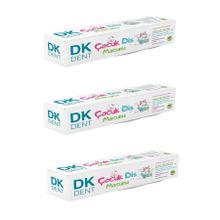Dk Dent 3x50 ml Doğal Aloe Vera Karanfil Özlü Çocuk Diş Macunu