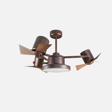 DLC Group DCF-KG52601 Garbion 112 cm Uzaktan Kumandalı Kahverengi Renk Led Tavan Vantilatörü