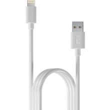 DM SL010 USB to Lightning iPhone 2.4A Beyaz 1 mt Hızlı Şarj ve Data Kablosu