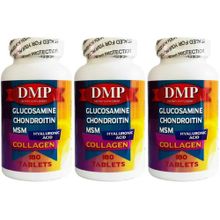 Dmp Glucosamine Chondroitin MSM Hyaluronic Acid Collagen 180 Tablet