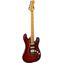 Dmx Guitars DAS 100 Cherry Burst Elektro Gitar +Taşıma Çantası