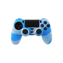 Dobe Sony Ps4 Joystick Silikon Koruyucu Kamuflaj MB-Mavi-Beyaz Kılıf