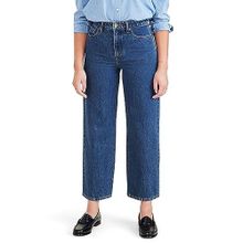 Dockers High Waist Jean Cut Straight Fit Mavi Kadın Pantolon