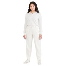 Dockers High Waist Pleated Original Khaki Egret Tapered Kadın Pantolon