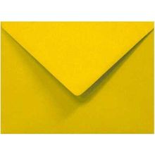 Doğan 70x90 mm 80 gr Tutkallı Sarı Kartvizit Zarfı
