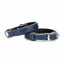Doggie 4x57-65 cm Royalblue Konfor Deri Sade Boyun Tasması