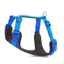 Doggie ADGT10-L-MV 50-70 cm Mavi Yumuşak Softlu Köpek Göğüs Tasması