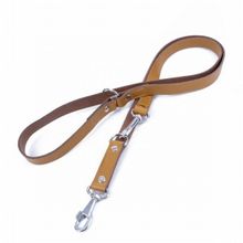 Doggie Camel 2.5x120-190 cm Eğitimci Çok Ayarlı Deri Gezdirme Köpek Tasması