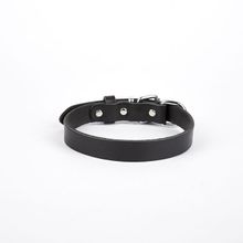 Doggie Deri El Yapımı 1,5x20-26 cm Siyah Köpek Boyun Tasması