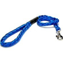 Doggie Dokumadan El Yapımı Örgülü Lacivert 2x140 cm Köpek Gezdirme Kayışı