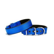 Doggie DSBT-1510S-MV 1.5x30 cm Mavi Softlu Köpek Boyun Tasması