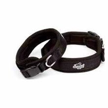 Doggie Hava Alan Dokumadan El Yapımı Siyah 1.5x30-40 cm Köpek Boyun Tasması