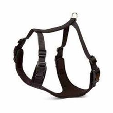 Doggie Hava Alan Dokumadan El Yapımı Siyah 2x55-65 cm Köpek Göğüs Tasması