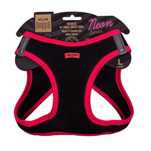 Doggie Havalı Dokuma Pembe L 42-48 cm Reflektör Serisi Küçük Irk Köpek Göğüs Tasması