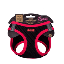Doggie Havalı Dokuma Pembe XS 30-34 cm Reflektör Serisi Küçük Irk Köpek Göğüs Tasması