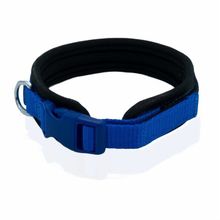 Doggie Havalı Dokuma Royal Mavi 1,5x30- 40 cm Boyun Tasması