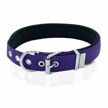 Doggie Konfor Dokuma Mor 2,5x37- 45 cm Boyun Tasması