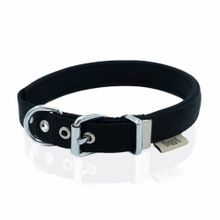 Doggie Konfor Dokuma Siyah 2x35- 40 cm Boyun Tasması