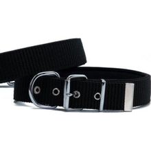 Doggie Konfor Dokuma Siyah Medium 5x65-65 cm Köpek Boyun Tasması