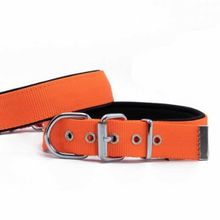 Doggie Konfor Dokuma Turuncu 2.5x42-50 cm Köpek Boyun Tasması