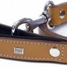 Doggie Konfor Klasik Deri 3x100 cm Camel Köpek Gezdirme Tasması