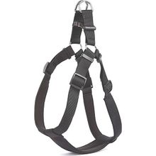 Doggie Konforlu Dokumadan El Yapımı Ronin Model 3XL Siyah 3x75-85 cm Köpek Göğüs Tasması