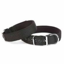 Doggie Konforlu Dokumadan El Yapımı Siyah 4x52-60 cm Köpek Boyun Tasması