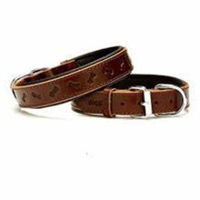 Doggie Konforlu El Yapımı Kahverengi 2x35-40 cm Köpek Boyun Tasması