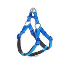 Doggie M-2x45-55 cm - Royal Blue Konforlu Dokumadan El Yapımı Ronin Model Köpek Göğüs Tasması