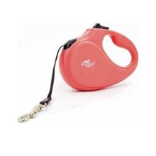 Doggie Master Seri Pembe 12 kg 3 mt Otomatik Uzatma Tasması