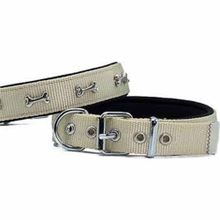 Doggie Medium 2.5x37-45 cm Haki Comfort Dokuma Köpek Boyun Tasması