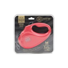 Doggie Medium 25 kg 5 mt Pembe Master Otomatik Köpek Uzatma Tasması