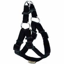Doggie Polar Dokumadan El Yapımı Ronin Model Siyah 2x45-55 cm Köpek Göğüs Tasması