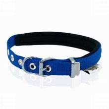Doggie Royalblue 1.5x20 25 cm Konfor Dokuma Köpek Boyun Tasması