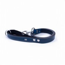 Doggie Royalblue 3x100 cm Konfor Klasik Deri Gezdirme Tasması