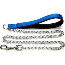 Doggie Royalblue Konforlu Dokumadan El Yapımı Köpek Gezdirme Kayışı