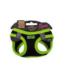 Doggie Sarı 3XS-22-26 cm Havalı Dokuma Neon Serisi Küçük Irk Köpek Göğüs Tasması