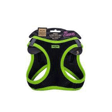 Doggie Sarı S-32-38 cm Havalı Dokuma Neon Serisi Küçük Irk Köpek Göğüs Tasması