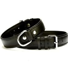 Doggie SBT-3510 L Boy Sade Siyah Köpek Tasması