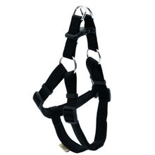 Doggie Siyah 2x45 55 cm Konfor Dokuma Ronin Göğüs Tasması