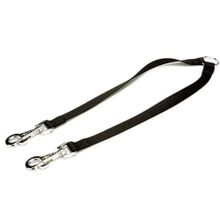 Doggie Siyah 2X60-60 cm Medium Dokuma Çift Köpek Gezdirme Aparatı