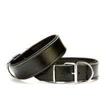 Doggie Siyah 5x50-60 cm Small Güçlü Deri Köpek Boyun Tasması