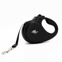 Doggie Small 15 kg 5 mt Siyah Master Otomatik Köpek Uzatma Tasması