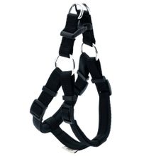 Doggie x small Siyah 1,5x35 45 cm Comfort Dokuma Ronin Köpek Göğüs Tasması