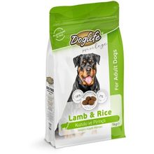 Doglife Kuzulu ve Pirinçli Yetişkin 1 kg Köpek Maması