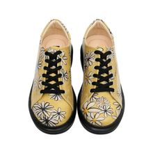 Dogo Vegan Deri Sarı Everything Will Be Okay Tasarım Kadın Sneakers