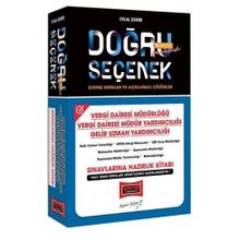 Doğru Seçenek Vergi Dairesi Müdürlüğü Müdür Yardımcılığı Gelir Uzman Yardımcılığı Sınavlarına Hazırlık Kitabı - Yargı Yayınları